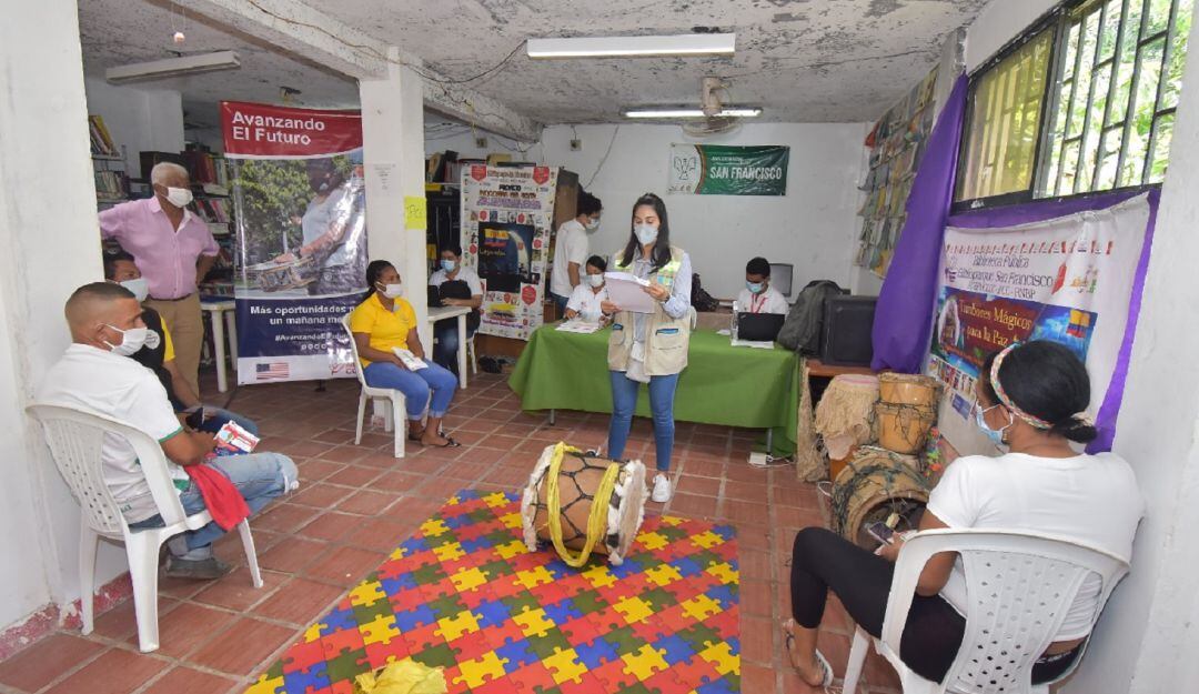 Emprendimientos de los barrios San Francisco, Getsemaní, Olaya Herrera, sector Puerto de Pescadores y Zarabanda, se han visto beneficiados
