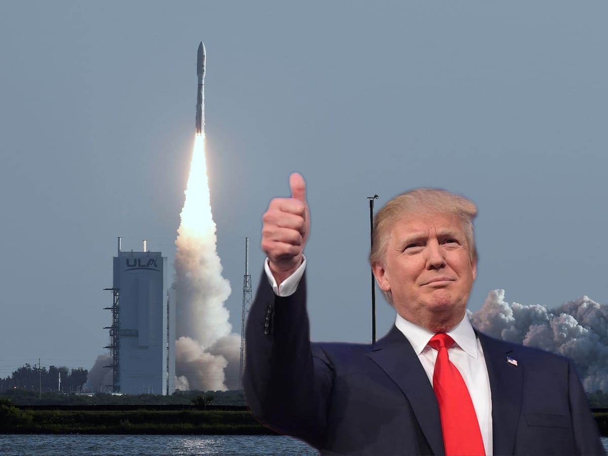 Trump pide revisar ‘vías comerciales’ para enviar humanos a Marte