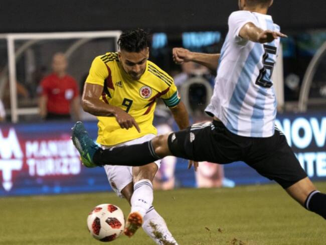 Las mejores imágenes del empate entre Colombia y Argentina