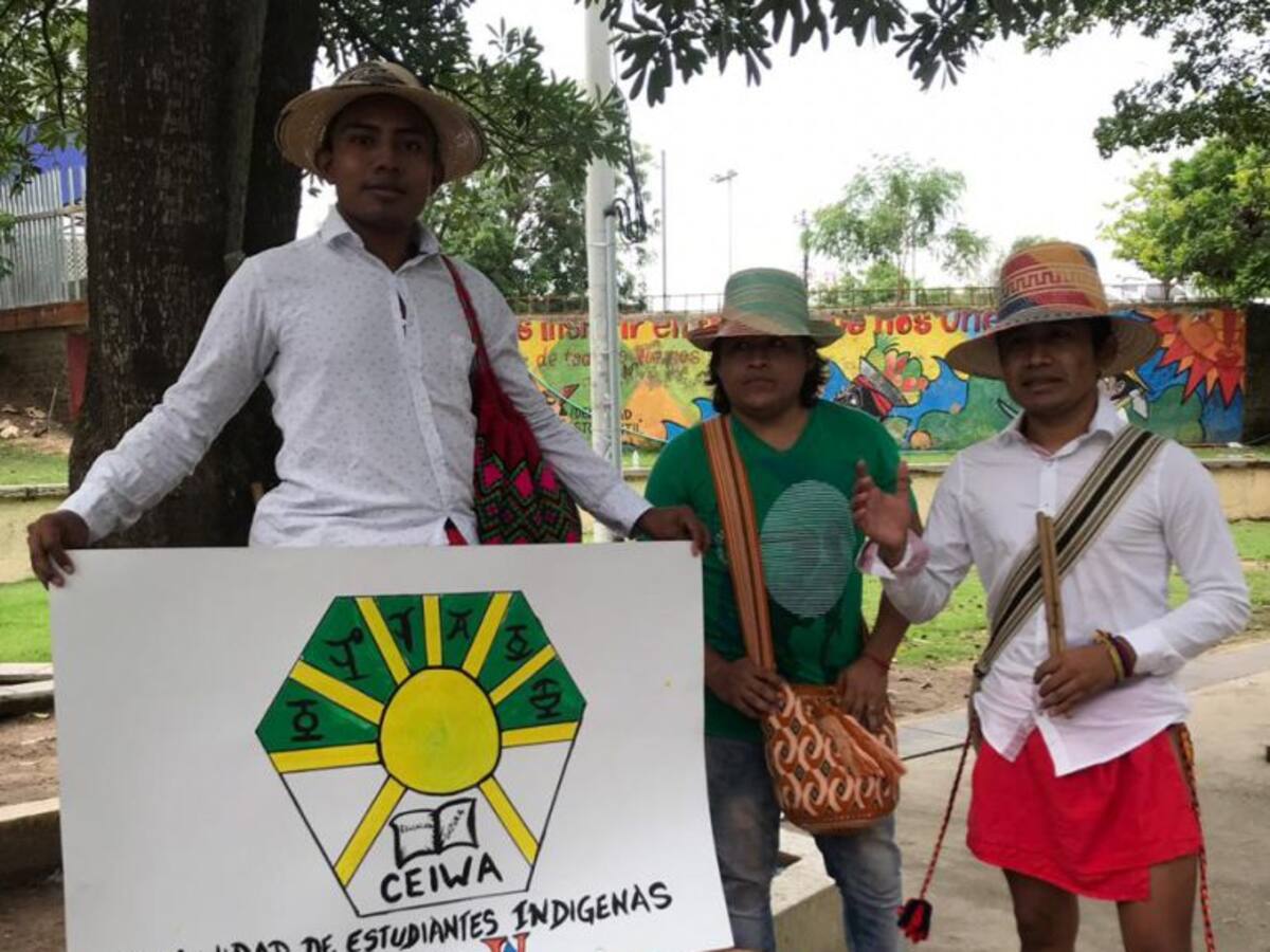 Estudiantes Wayúu en Barranquilla se suman a marchas