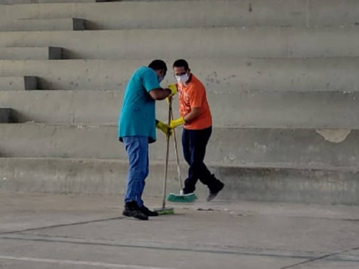 Realizan mantenimiento al Centro de Integración Ciudadana de El Pozón