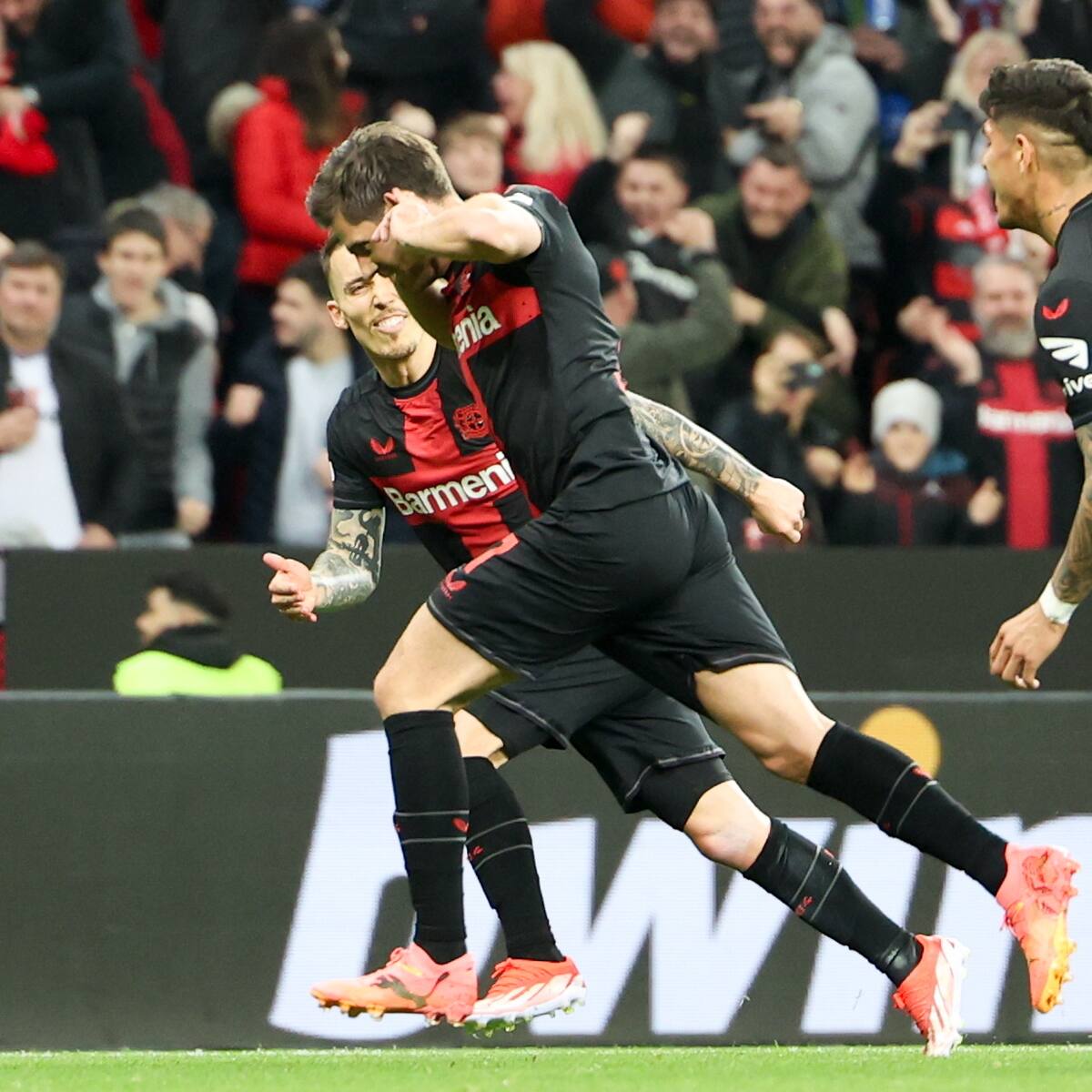 El Bayer Leverkusen de Gustavo Puerta sueña con las semifinales de la Europa League