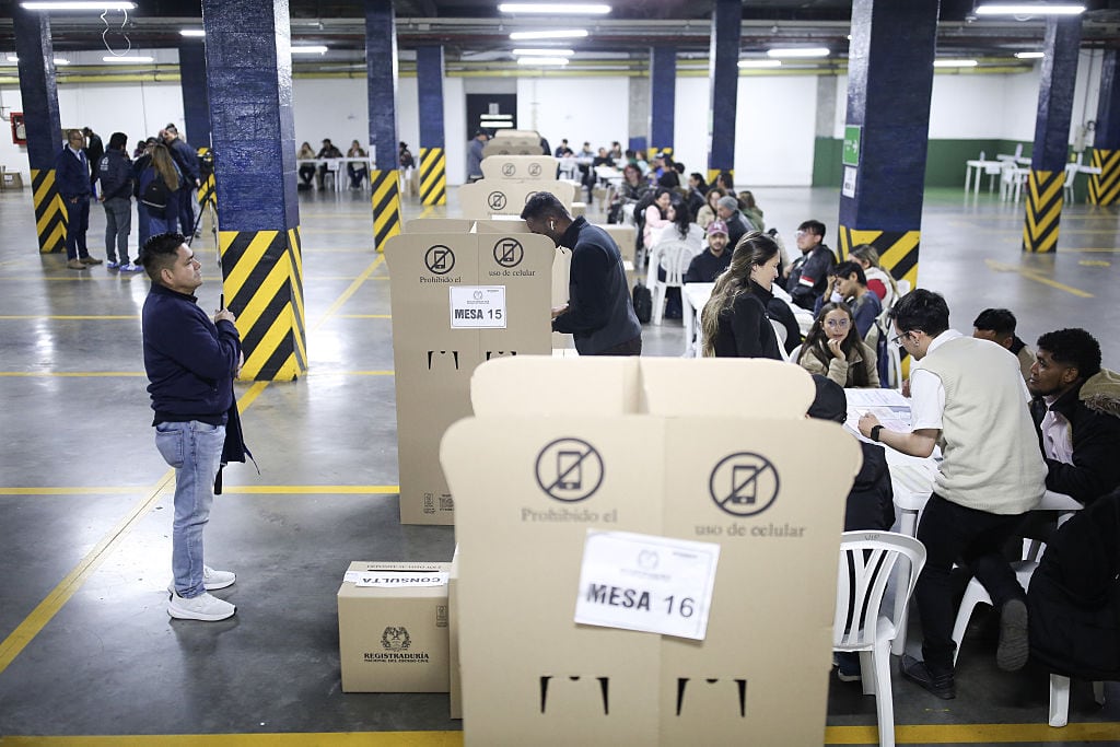 Elecciones en Colombia. (Photo by Esteban Vege La-Rotta/Anadolu via Getty Images)