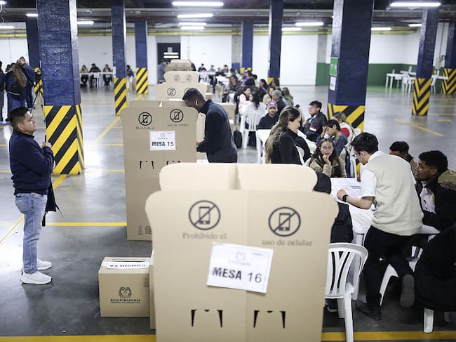 Elecciones en Colombia. (Photo by Esteban Vege La-Rotta/Anadolu via Getty Images)