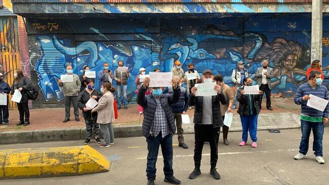 Vecinos del barrio Santa Fe