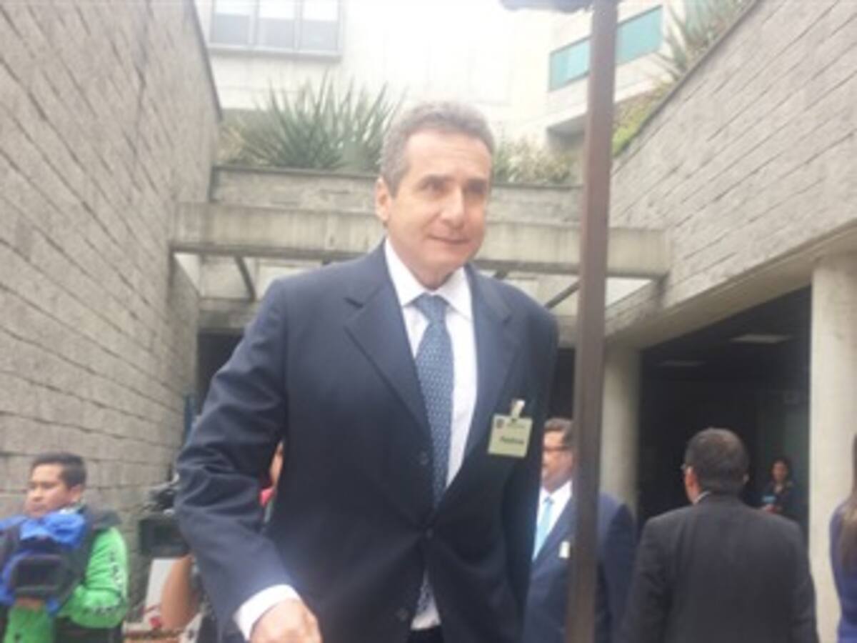 Fiscalía definirá situación jurídica de Bernardo Moreno