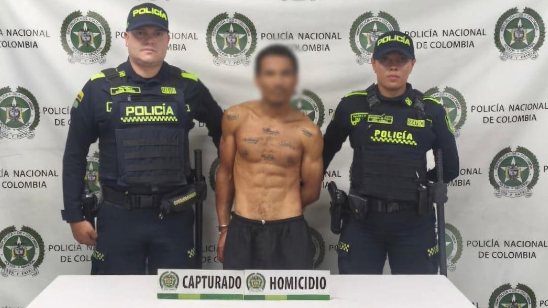 Capturado presunto responsable del asesinato de su pareja sentimental. Foto: Cortesía MEVAL