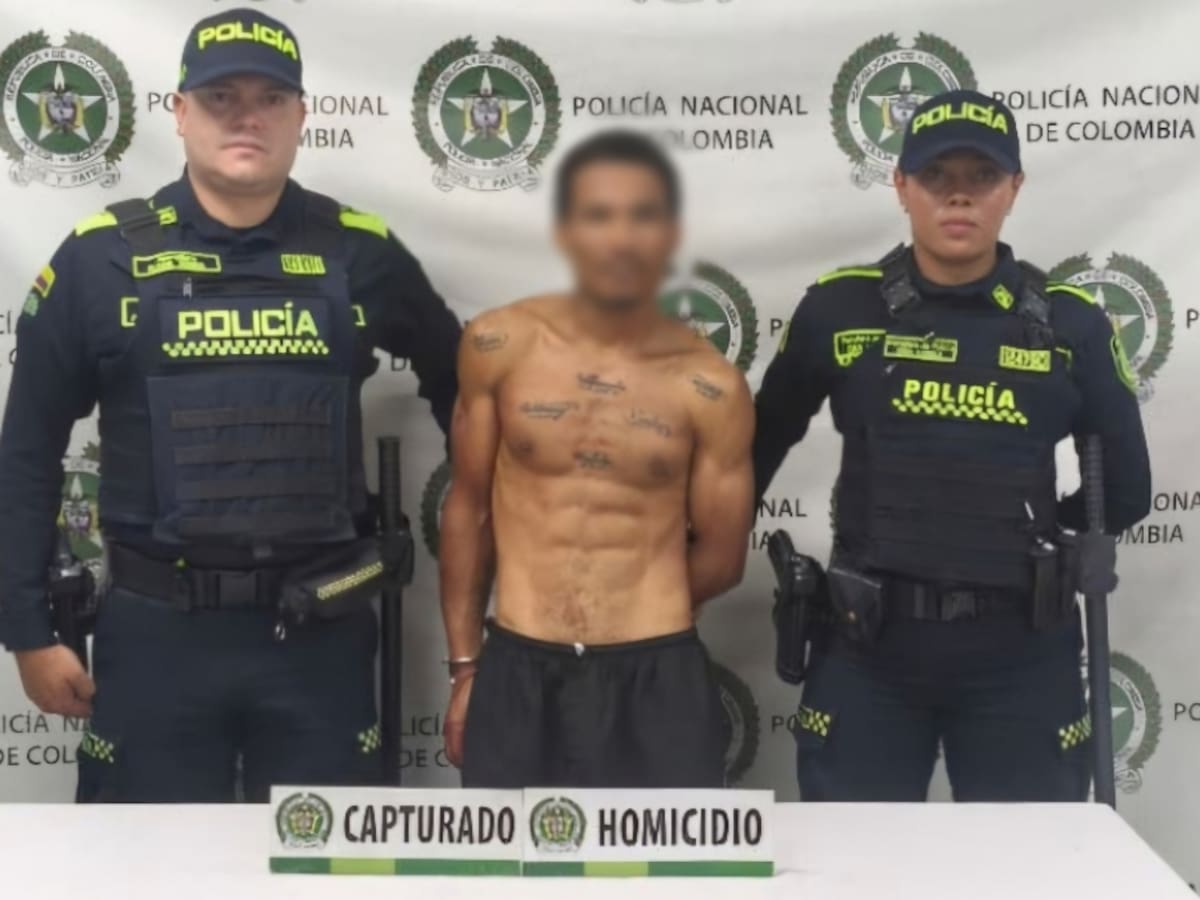La Policía logró la captura de presunto feminicida en el sector de El Ajizal en Itagüí