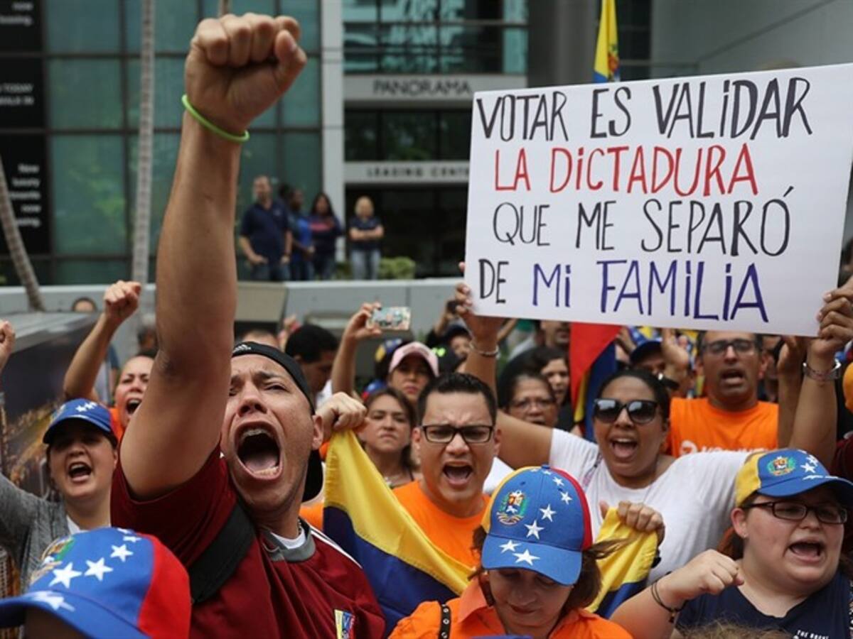 Venezolanos en Colombia manifiestan optimismo para que Maduro salga del poder