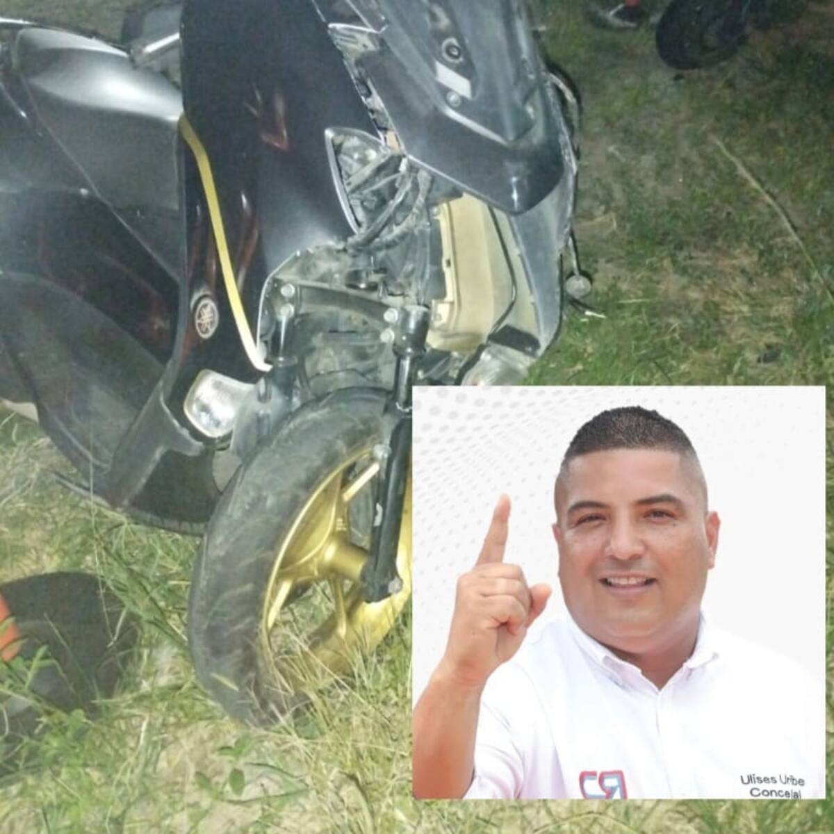 En accidente de Tránsito resultó lesionado un concejal de Armenia