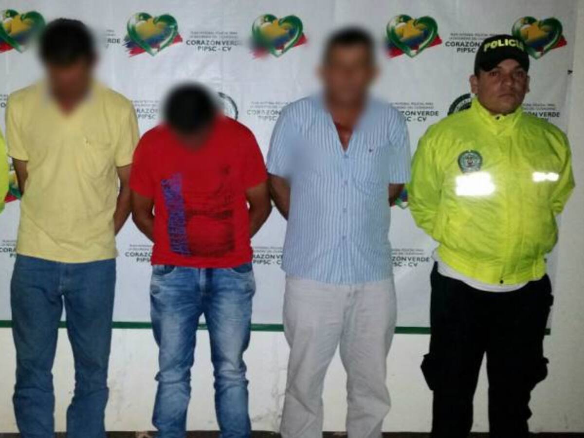 Cuatro hombres capturados por presunto abuso sexual