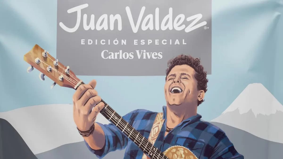 30 años de música con el café especial de Carlos Vives desde la Sierra Nevada