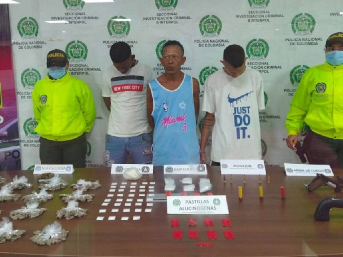 Juez ordenó cárcel a tres presuntos traficantes de drogas en Cartagena