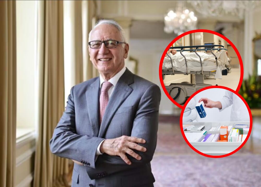 Ministro Jaramillo defiende decreto que trasladará masivamente a usuarios de las EPS (imágenes de archivo)