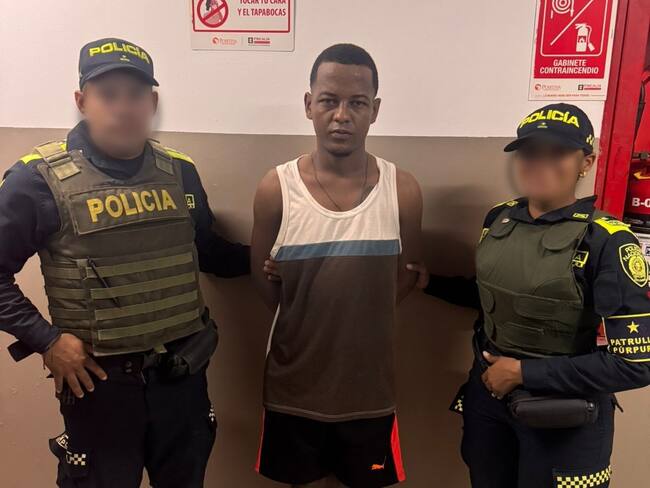 Cayó presunto delincuente implicado en hurto y lesiones a un ciudadano en Cartagena