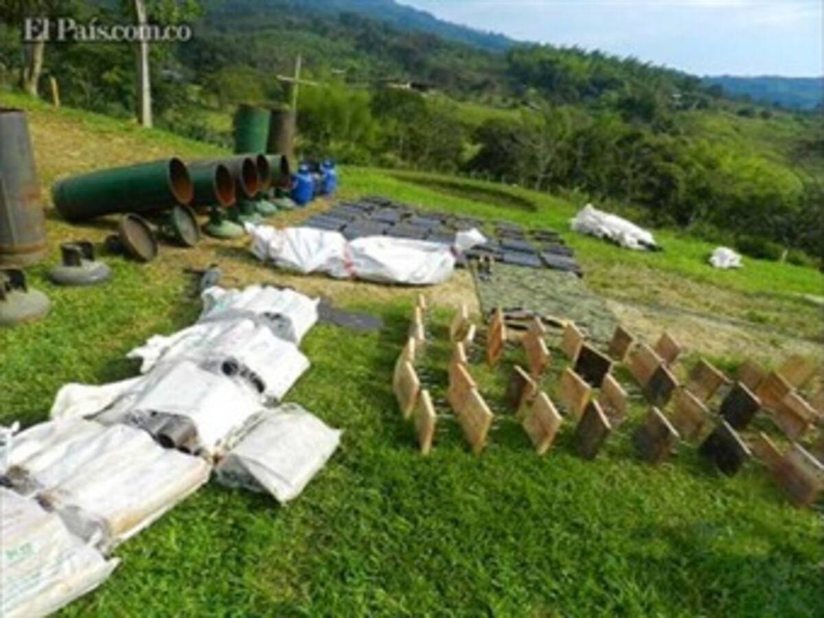 Hallan en Nariño más de una tonelada de explosivos