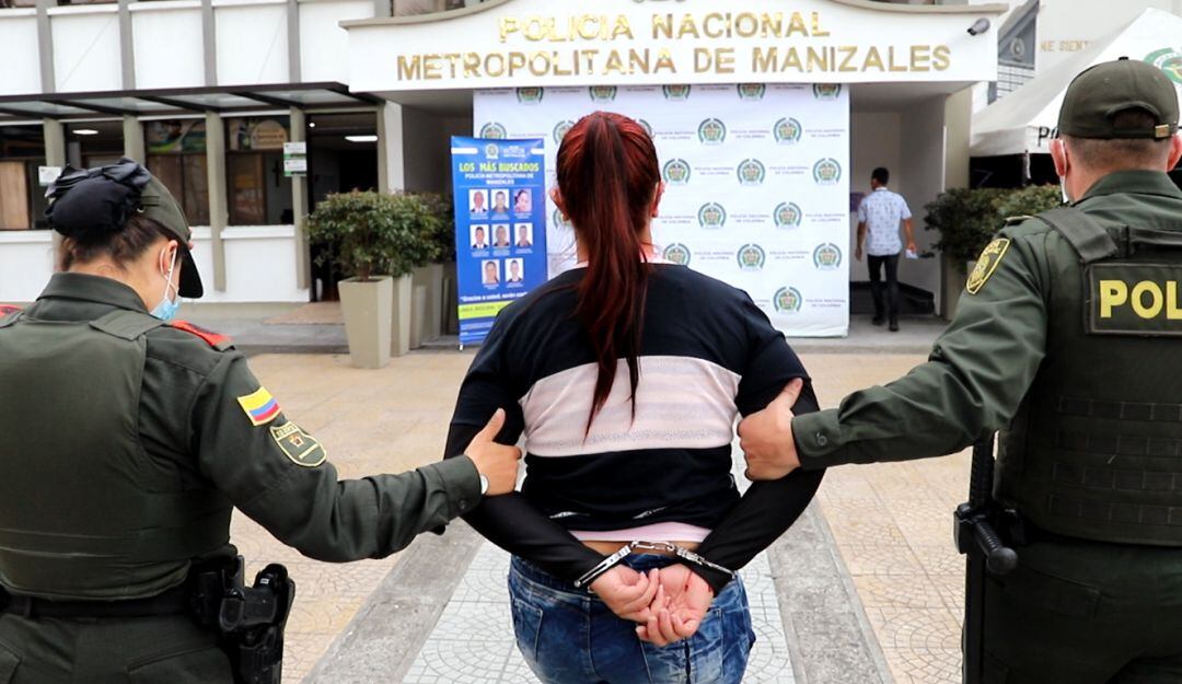 Foto: Policía Metropolitana de Manizales.