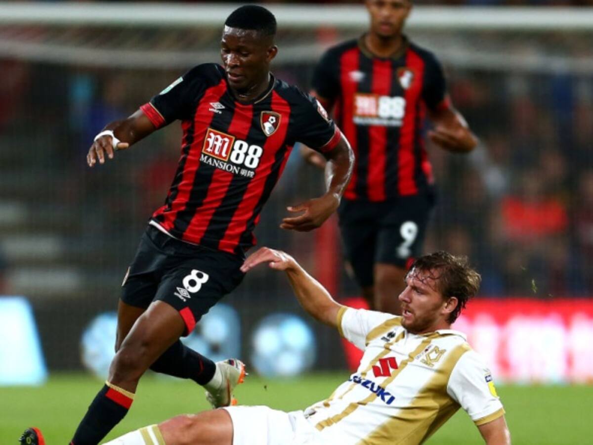 Lerma debutó con victoria en el Bournemouth en juego de Copa de la Liga