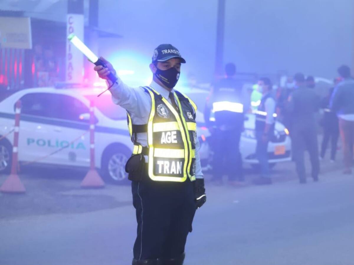 Restricción en el Km 18 en Cali comienza a las 8:00 p.m