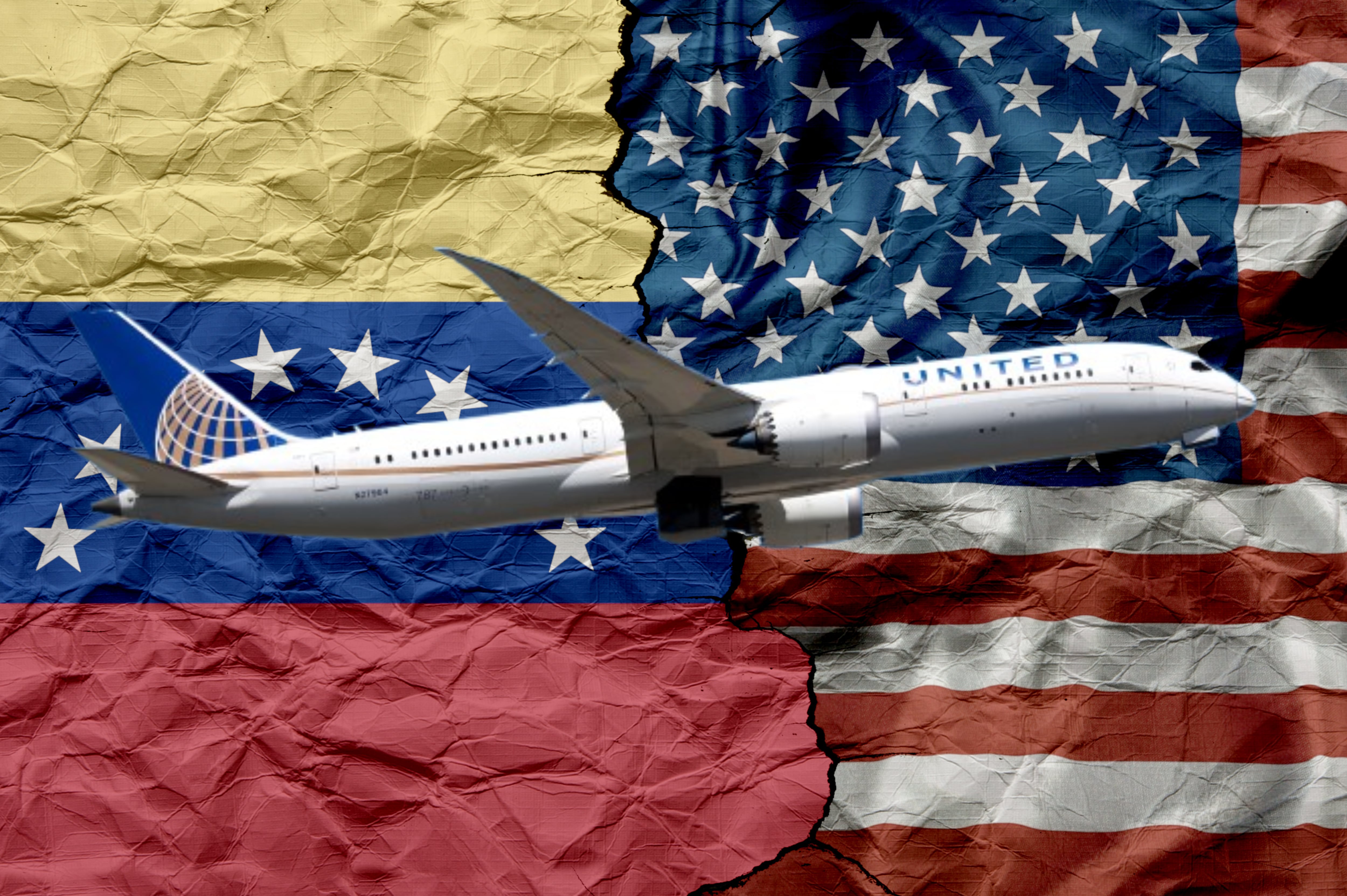 Imagen de referencia. Banderas - Avión United: Getty Images.