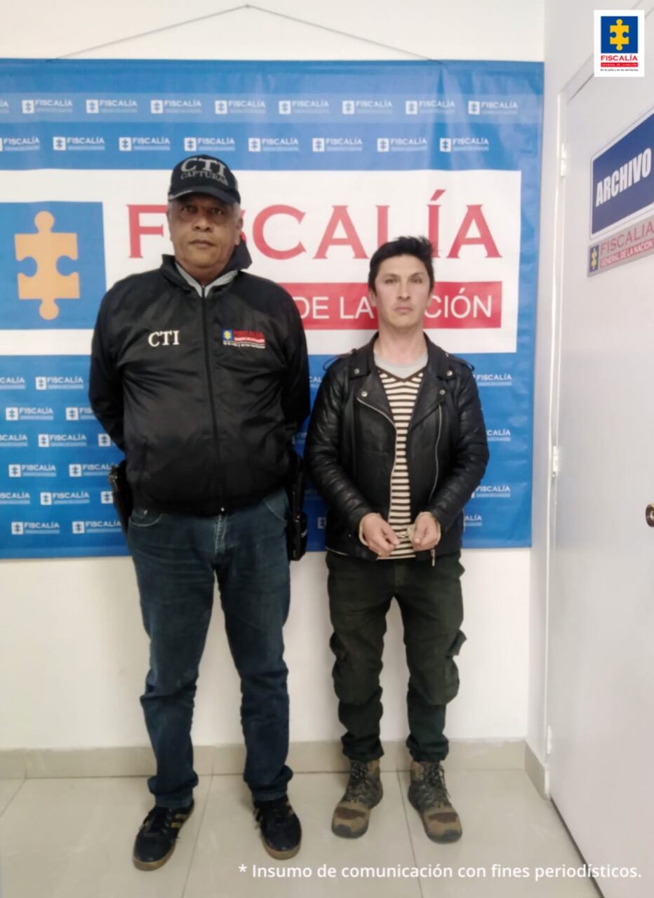 Profesor de Kennedy que abusaba sexualmente de cuatro estudiantes. Foto: Fiscalía General de la Nación.