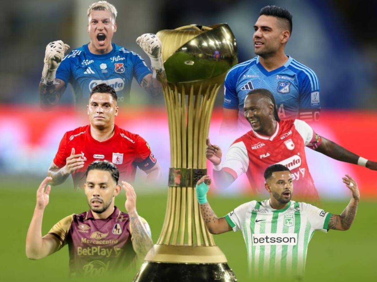 Final Liga colombiana 2025: estas son las cuentas de los equipos en cuadrangulares para clasificar