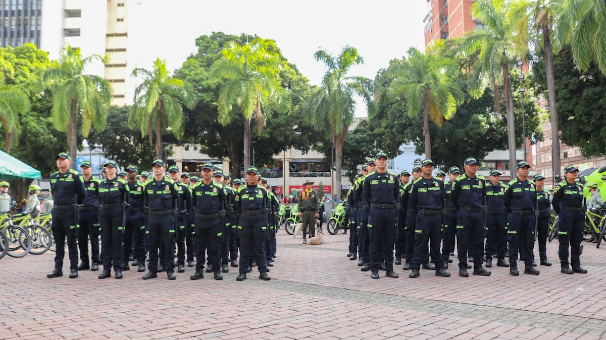 Llegó un nuevo grupo de uniformados de la Policía para reforzar la seguridad en Pereira