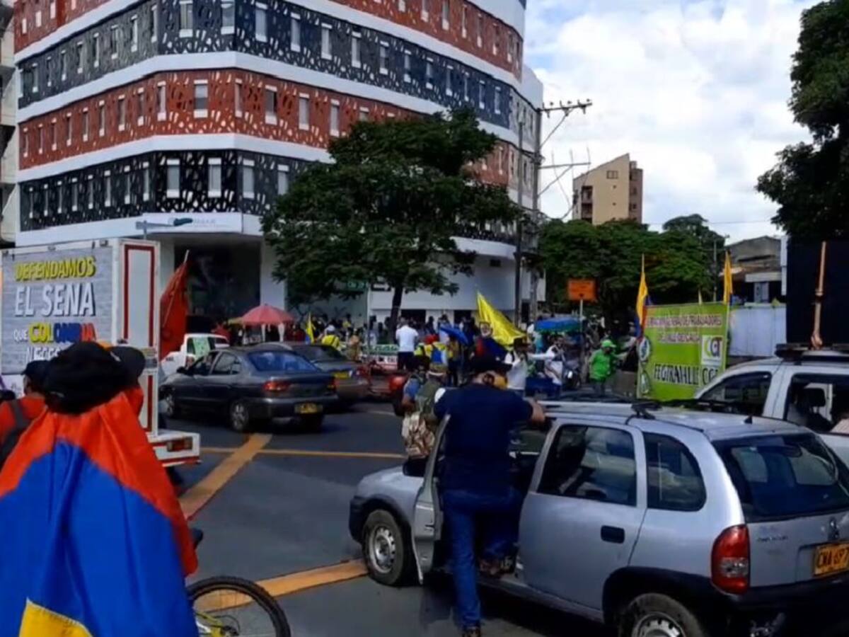 En normalidad transcurrió la caravana en Cali