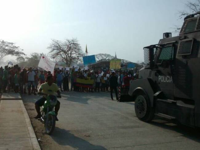 Comunidad de Santa Rosa de Lima en Bolívar denunció presuntas irregularidades en desalojo