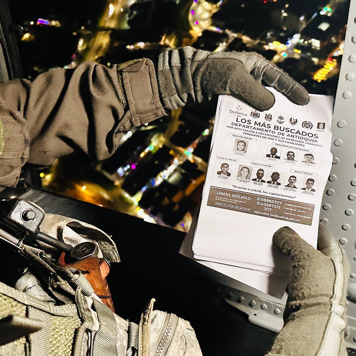 La Fuerza Aeroespacial en Antioquia dice que no están maniatados