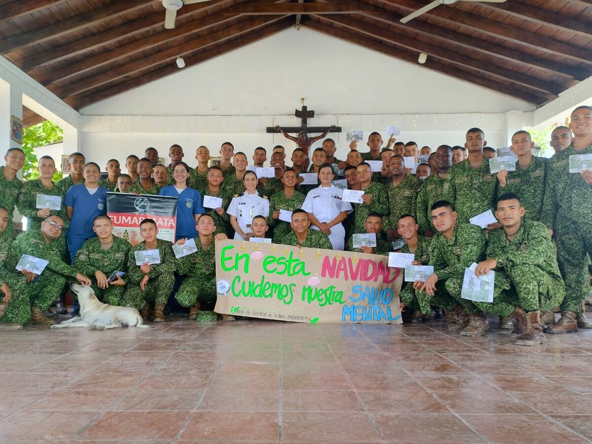 Jornada de salud mental para infantes de marina en hospital Naval de Cartagena