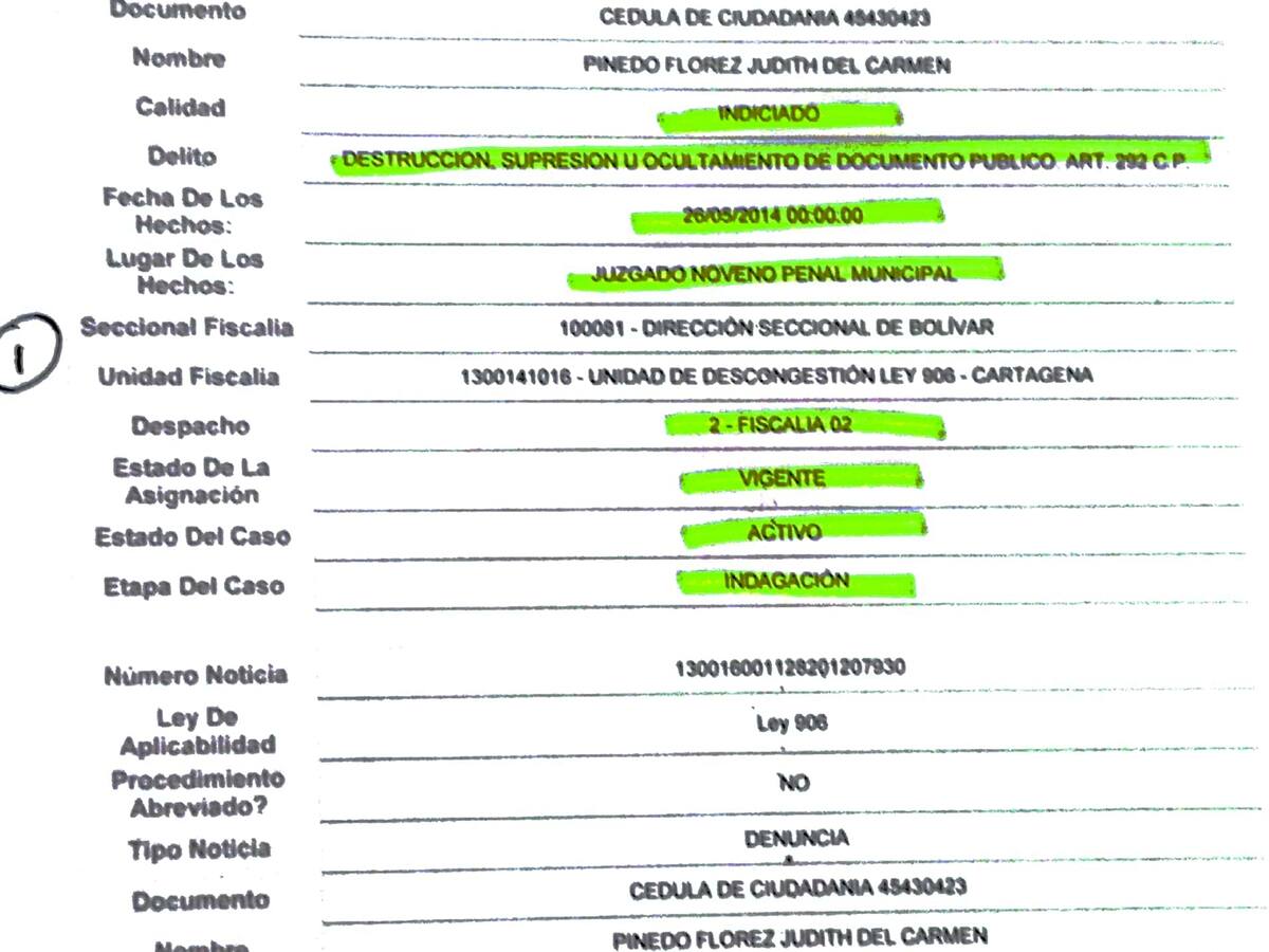 William García asegura que Judith Pinedo sí tiene 6 investigaciones activas en la Fiscalía