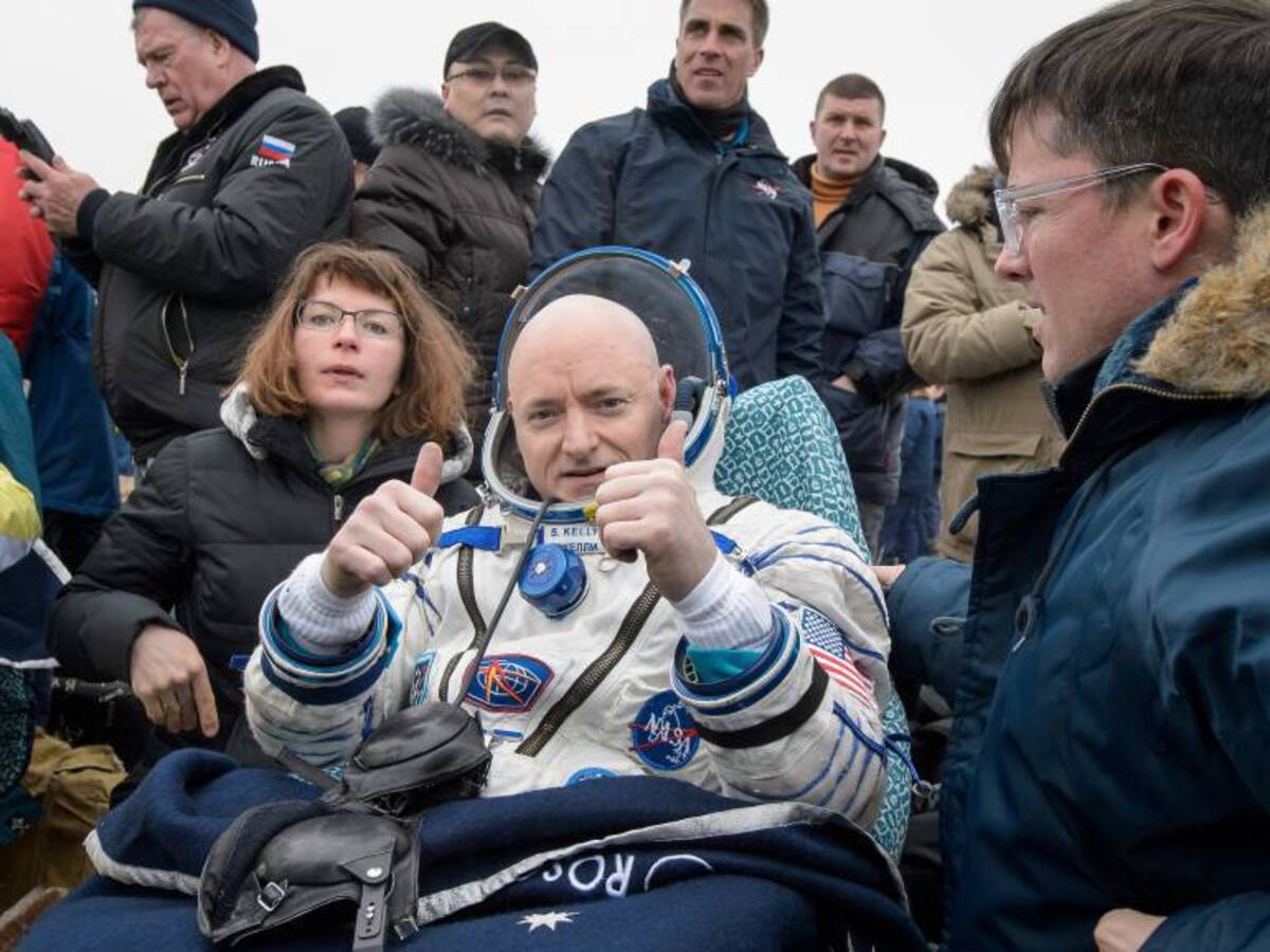 Scott Kelly registró sus 340 días en el espacio con estas increíbles imágenes