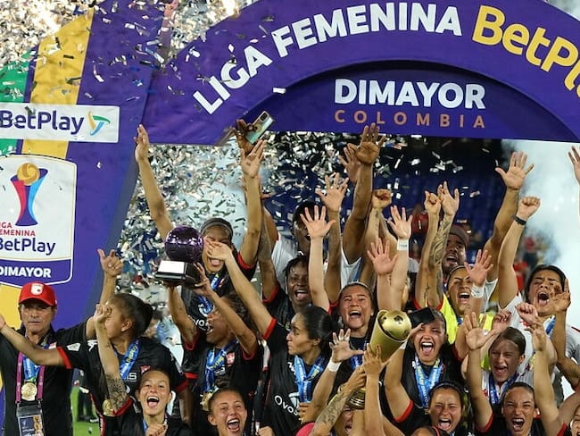 Santa Fe campeón de la Liga Femenina 2023 / Colprensa