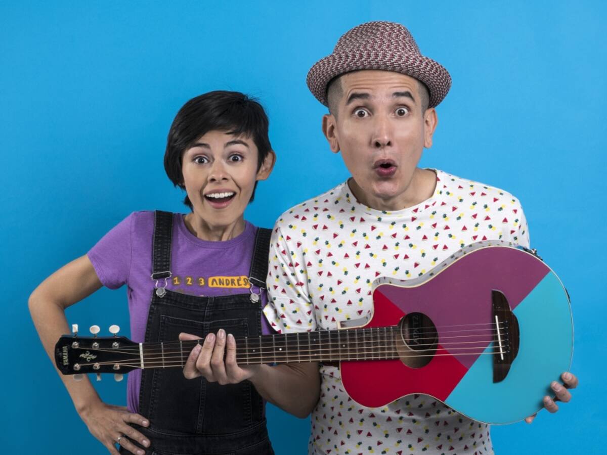'1,2,3 Andrés': el dúo de música para niños