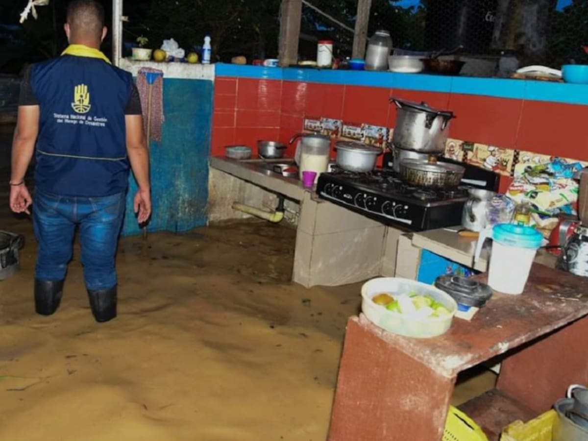 Lluvias dejan 4.000 familias afectadas en Santander