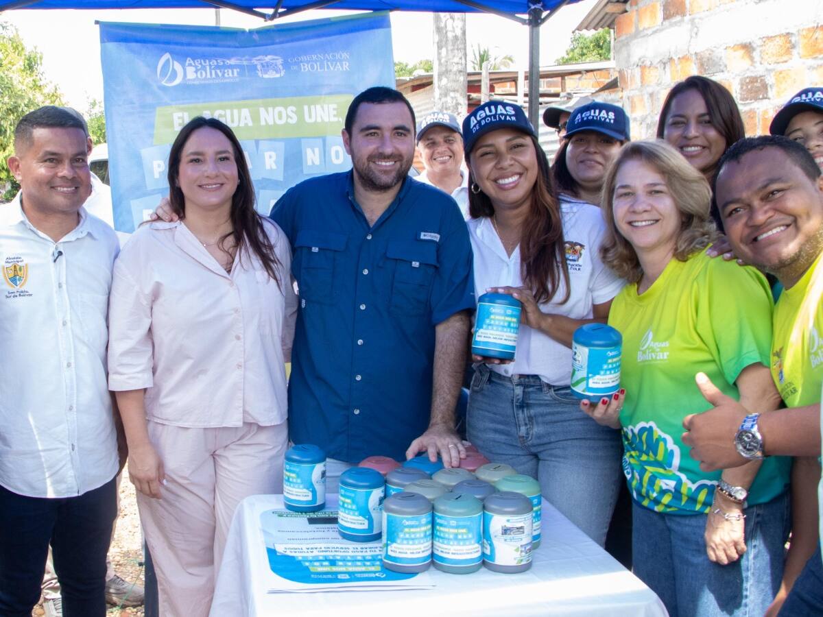 Con campaña buscan incentivar cultura de pago al servicio de agua potable en San Pablo, Bolívar