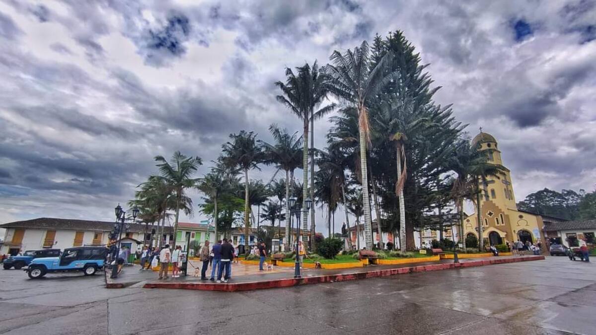 Informe plaza principal de Salento, Quindío