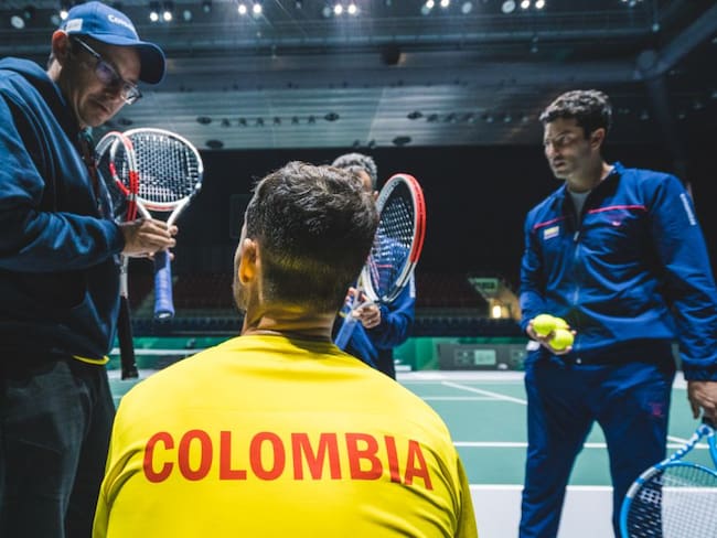 Colombia pierde su primer punto en Copa Davis ante Bélgica