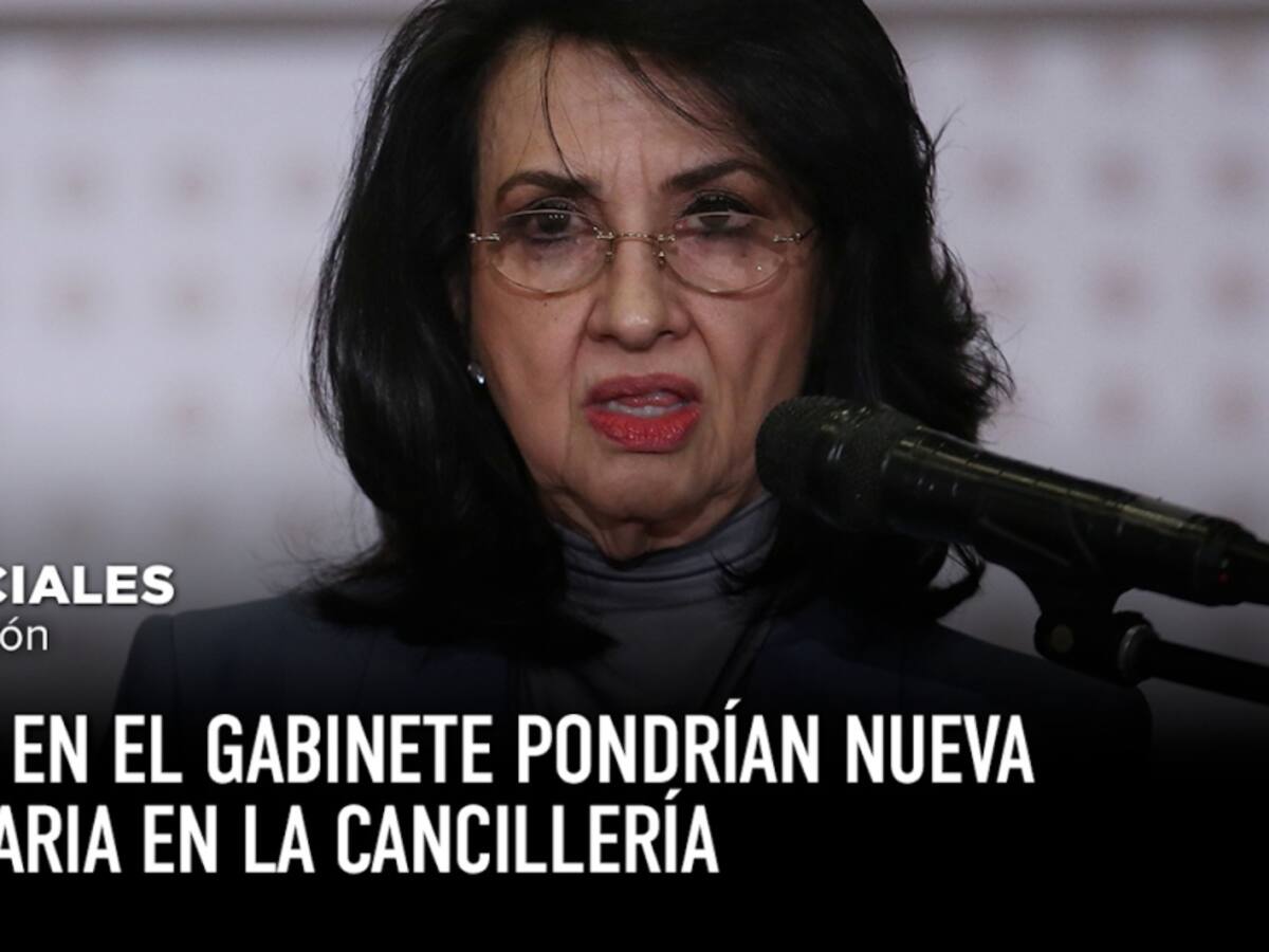 Cambios en el gabinete pondrían nueva funcionaria en la Cancillería