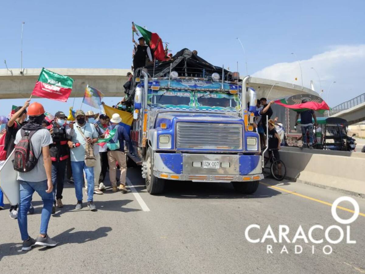 Minga Indígena llega a Barranquilla