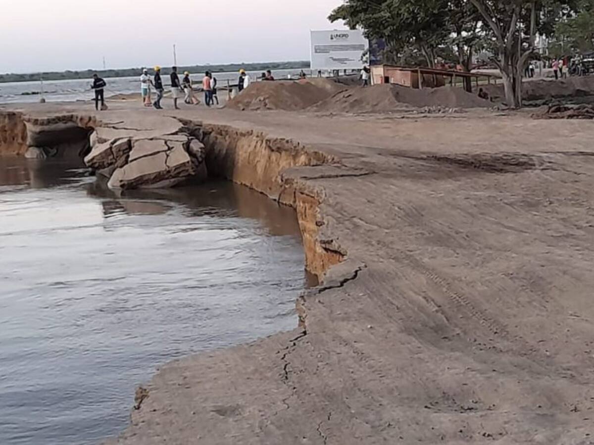 Advierten desabastecimiento de alimentos en Salamina tras colapso de vías