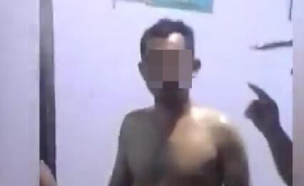 Capturan al padre que maltrata a su hijo