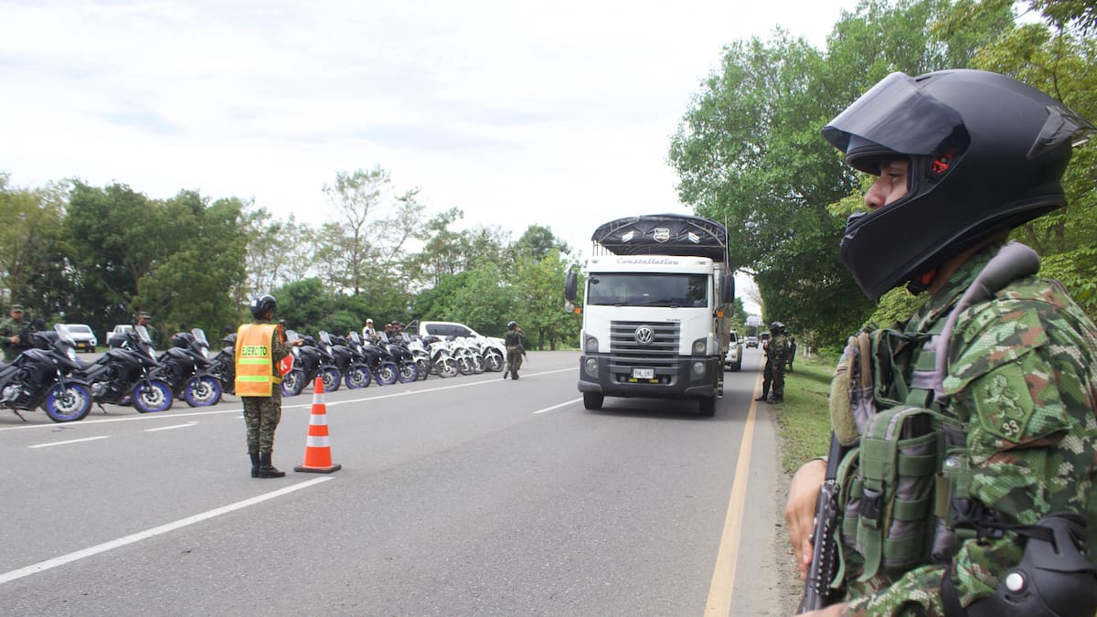 Semana Santa: Ejército despliega más de 800 soldados para garantizar seguridad vial