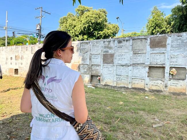 Cuerpos de personas desaparecidas en el conflicto armado