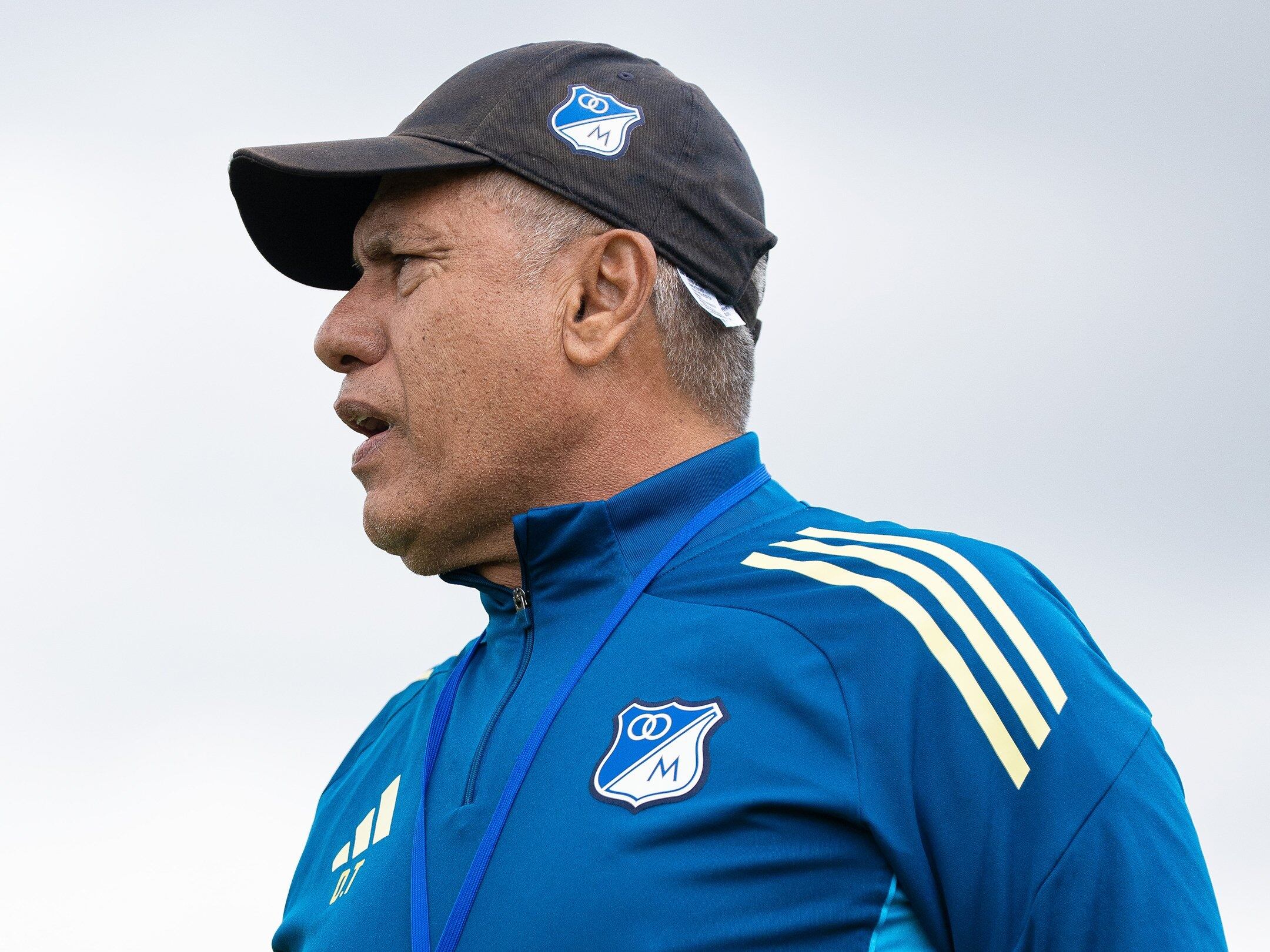 Hernán Torres, DT de Millonarios / Twitter: @Millosfcoficial.