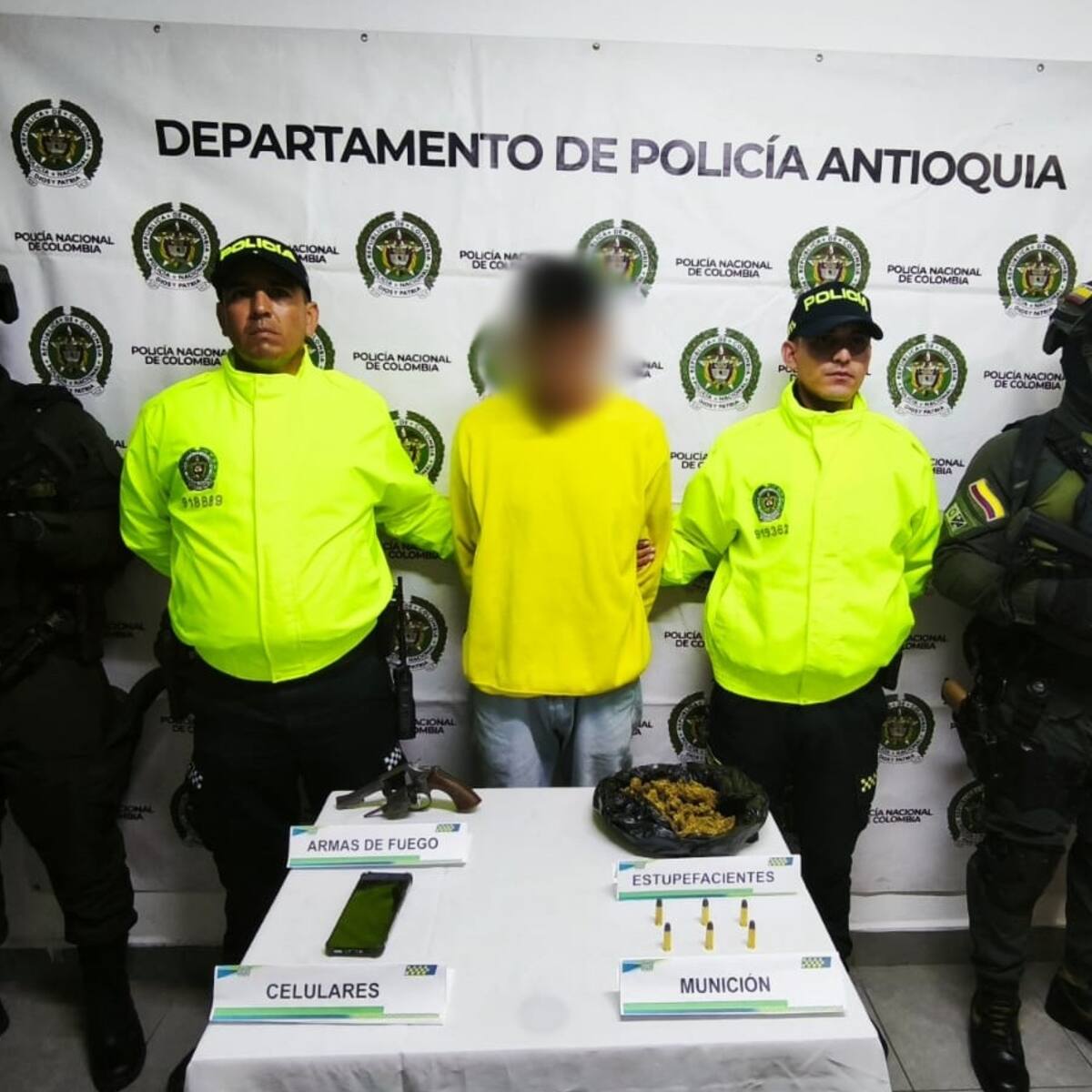 En Andes se incautó el arma que disparó contra la profesora y lideraza social Adriana Naranjo
