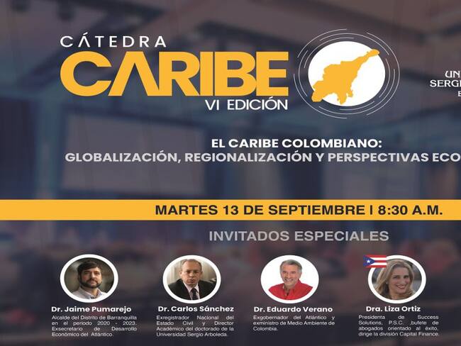 Se realizó la VI Cátedra del Caribe de la Universidad Sergio Arboleda