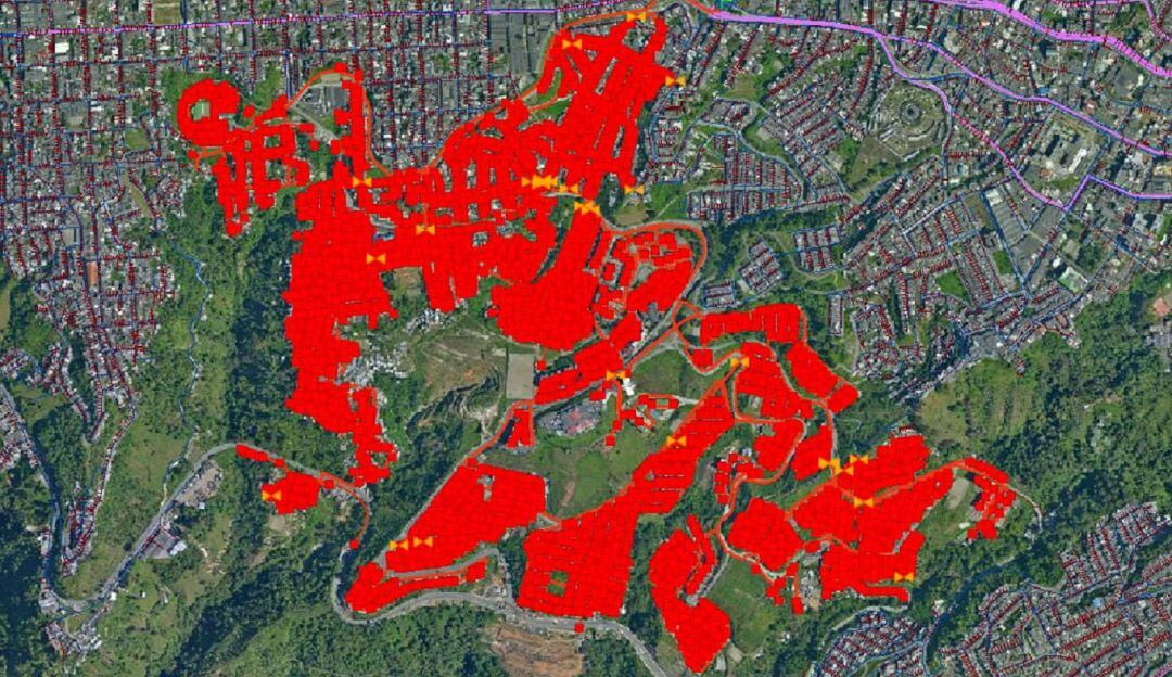 Corte de agua en Manizales