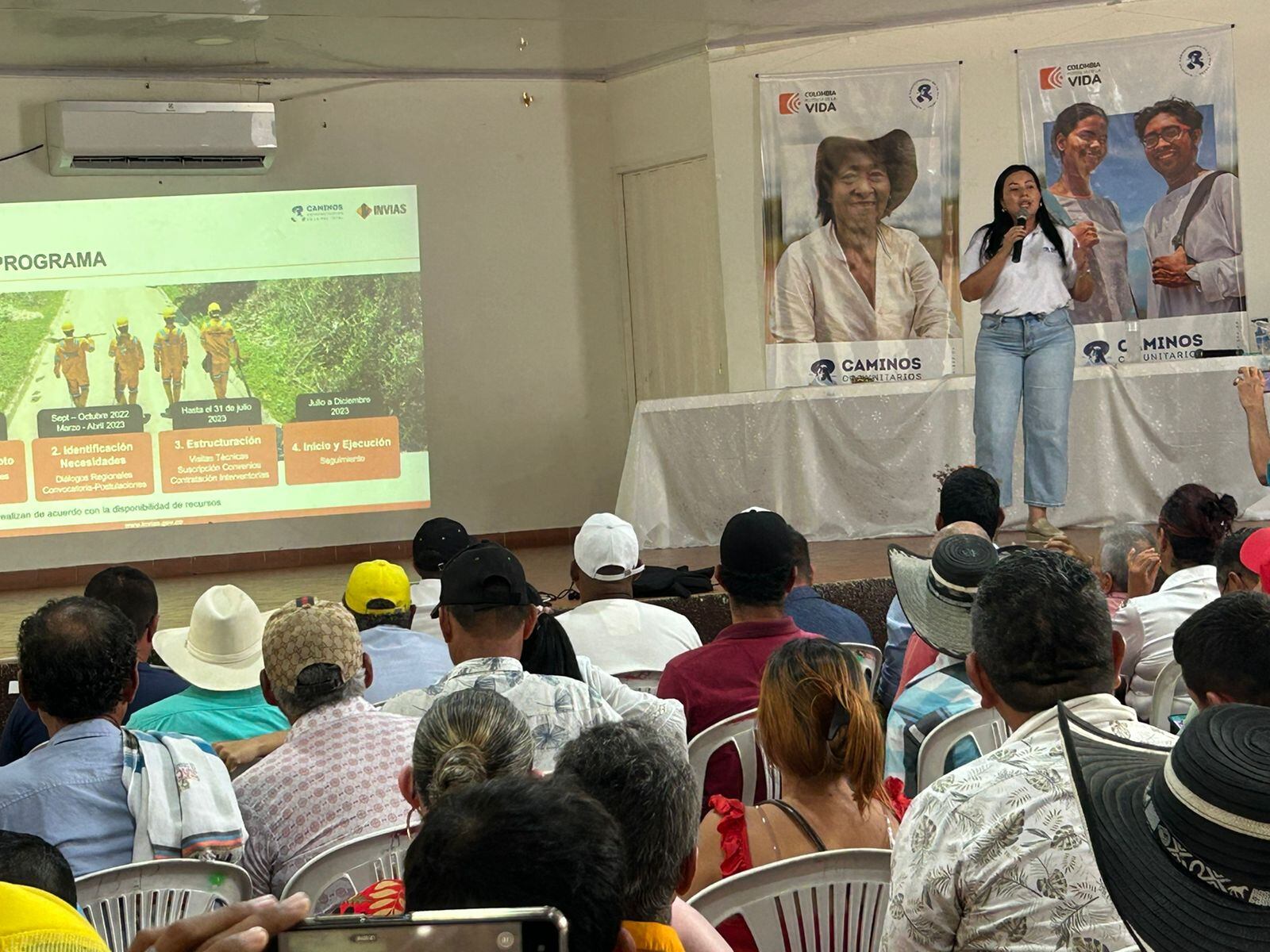 Invías alerta a líderes comunales para que no se dejen engañar por falsos colaboradores